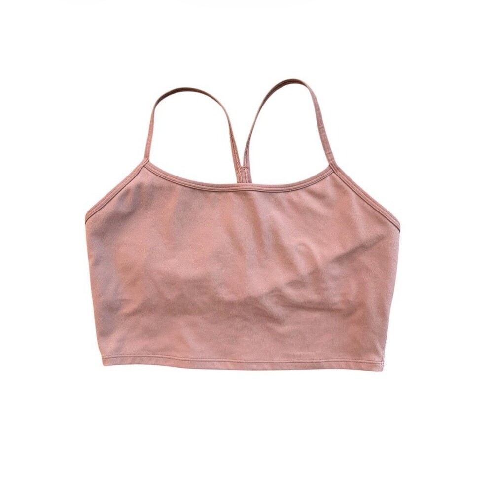 GapFit racerback sports bra - size M - rose pink